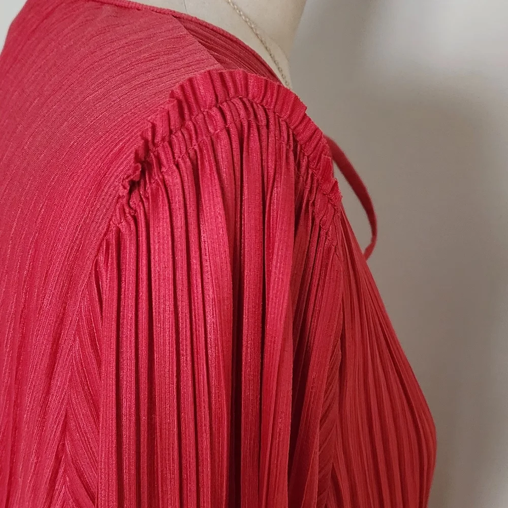 NWOT FREE People pleated dress - Picture 8 of 13